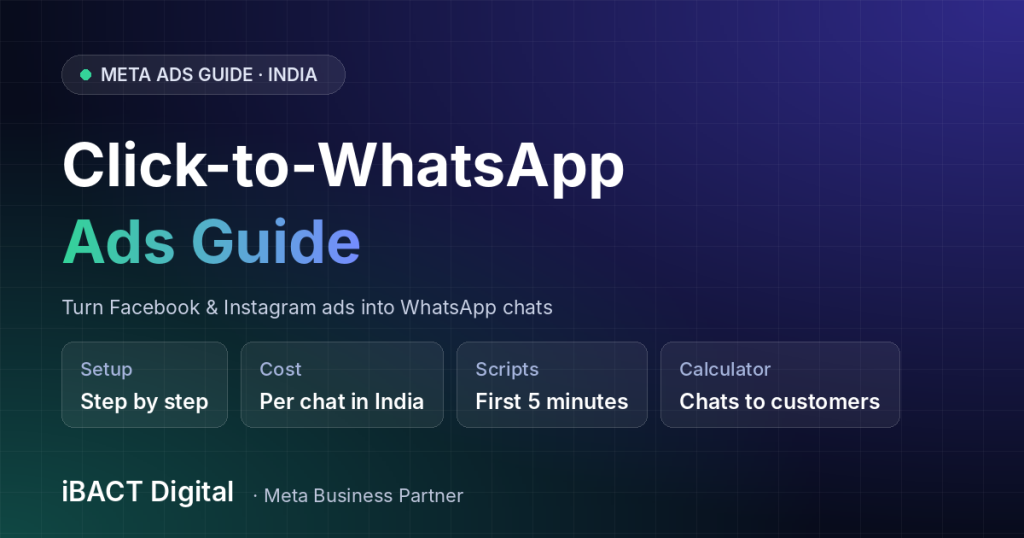 Click-to-WhatsApp Ads: The Complete Guide for Indian Businesses